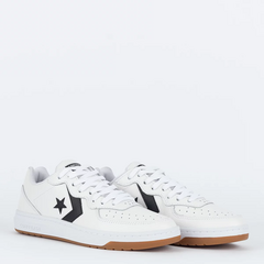 CO05040002 Tênis Converse Rival V2 Ox Seasonal Leather Branco Amendoa - comprar online