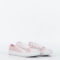 CK10400001 Tênis Converse Kids ChUCK TAYLOR ROSA COM ESTRELA - comprar online