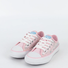 CK10400001 Tênis Converse Kids ChUCK TAYLOR ROSA COM ESTRELA na internet