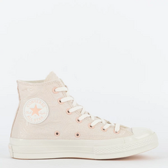 CT24680001 Tênis Converse Chuck 70 Hi Festival + Marble Amendoa Rosa Coral