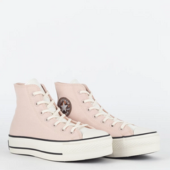 CT25150002 Tênis Converse Chuck Taylor All Star Lift Hi Future Archive Tortoise Rosa Salvia - comprar online