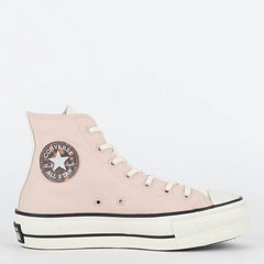 CT25150002 Tênis Converse Chuck Taylor All Star Lift Hi Future Archive Tortoise Rosa Salvia