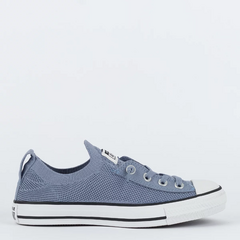 CT19550009 Tênis Converse Chuck Taylor All Star Shoreline Ox Knit Essential Azul Pedra