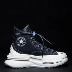 A05015C Tênis Converse Run Star Legacy CX Hi Summer Utility Black Ultraviolet Egret