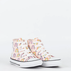 CK10810001 Tênis Converse Chuck Taylor Kids All Star Rosa Com Arco Iris - comprar online