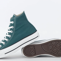 CT12000051 Tênis Converse Chuck Taylor All Star Lift Hi Seasonal Verde Escama - Saffira Vest-All Star - Converse 