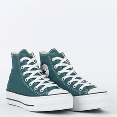 CT12000051 Tênis Converse Chuck Taylor All Star Lift Hi Seasonal Verde Escama na internet