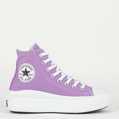 CT17810006 Tênis Converse Chuck Taylor All Star Move Hi Seasonal Violeta Preto