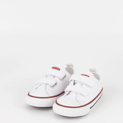 CK10410001 Tênis Converse Kids Chuck Taylor All Star 2V Ox Branco - comprar online