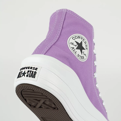 CT17810006 Tênis Converse Chuck Taylor All Star Move Hi Seasonal Violeta Preto na internet