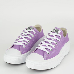 CT17820006 Tênis Converse Chuck Taylor All Star Move Ox Seasonal Violeta Preto - comprar online