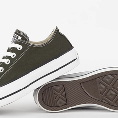 CT09630045 Tênis Converse Chuck Taylor All Star Lift Ox Seasonal Verde na internet