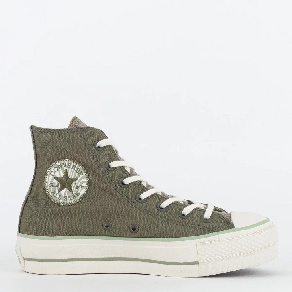 Tenis CONVERSE Chuck Taylor ALL STAR Lift Plataforma High Bege