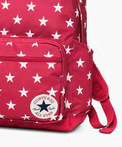 Mochila Converse Go 2 Estampada Com Estrelas Vermelha unissex 10019901-A45 - comprar online