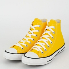 Tênis Converse Chuck Taylor All Star Hi Seasonal Amarelo Preto CT00120006 na internet