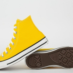 Tênis Converse Chuck Taylor All Star Hi Seasonal Amarelo Preto CT00120006 - comprar online