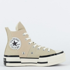 CT19790006Tênis Converse Chuck 70 Plus Hi Seasonal Bege Preto