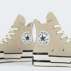 CT19790006Tênis Converse Chuck 70 Plus Hi Seasonal Bege Preto - comprar online