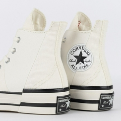 CT19700001 Tênis Converse Chuck 70 Hi Plus Amendoa Preto - loja online