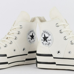 CT19700001 Tênis Converse Chuck 70 Hi Plus Amendoa Preto - comprar online