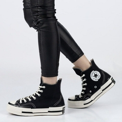 CT19700002 Tênis Converse Chuck 70 Hi Plus Preto - comprar online