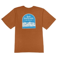 Camiseta Belo Horizonte Ski Resort Terracota - comprar online