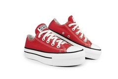 Tênis Converse Chuck Taylor All Star Plataforma Ox Vermelho na internet