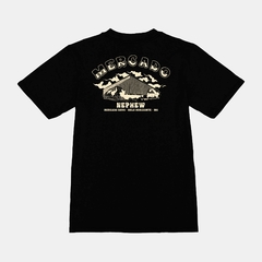 Camiseta Nephew Mercado Preta - comprar online
