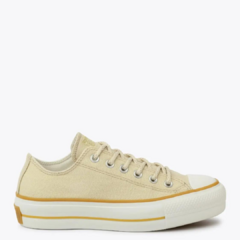Tênis Converse Chuck Tayllor All Star Lift Ox Summer Utility Bege