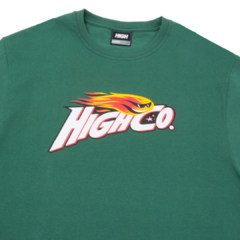 Camiseta High Tee Comet Verde - comprar online