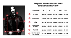 Jaqueta Bomber Dupla Face Spider Web Nephew - Nephew