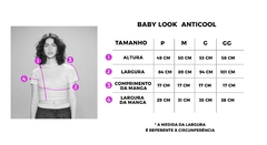 Baby Look Anticool Preto - loja online