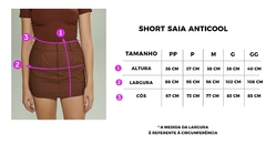 Short Saia Anticool Tailor Preto - Nephew