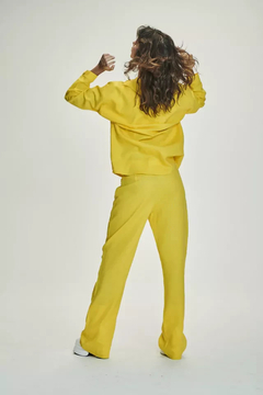 Camisa de Botão Linho Anticool Resort Amarelo - loja online