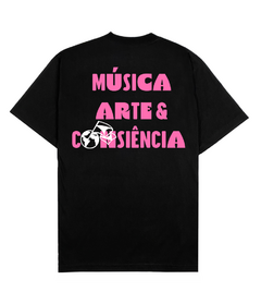 Camiseta Nephew Música e Arte PB Preta - comprar online