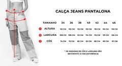 Calça Jeans Anticool Pantalona Patchwork - comprar online