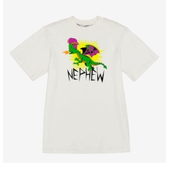 Camiseta Nephew Dragon Beavis Off White