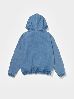 Jaqueta Piet Denim Hooded Azul - comprar online
