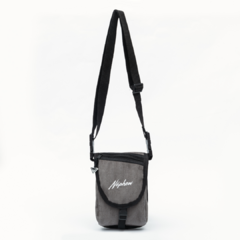 Shoulder Bag Nephew Veludo 23 Cinza - comprar online