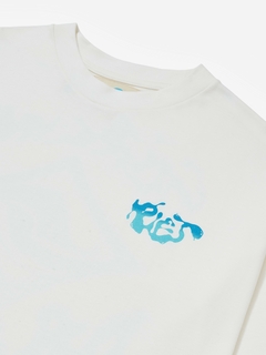 Camiseta Piet Surfing Drums Off White na internet