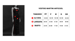 Vestido Martini Anticool Preto - loja online