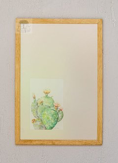 comprar-quadro-vertical-aquarela-cactus