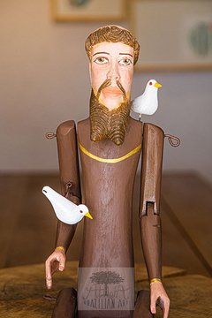 comprar-escultura-sao-francisco-articulado-em-madeira