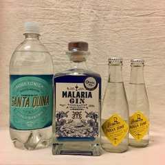 Malaria Gin + Tonicas