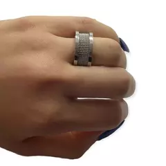 0237 Anillo Masculino Acero Quirúrgico