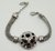 8160 PULSERA CON CUBIC BLANCO Y NEGRO 20CM - comprar online