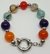 8604 PULSERA PIEDRA MULTICOLOR 12MM CIERRE MARINERO 20CM