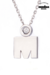 Pingente M-Dot Diamond IronMan Brasil/ Linha IronMan Brasil/ Ouro Branco