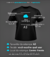 01 camiseta + estampa de uma cor na frente, tamanho A3 - Camiseta Personalizada silk-screen - comprar online