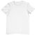 Camiseta Branca, 100% Algodão, Fio 30.1 Penteado